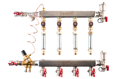 Распределительный коллекторный узел SANEXT «Этажный»